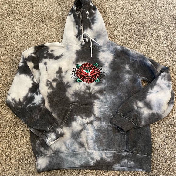 Rue21 | Shirts | Nwt Rue 2 Nothing Is Promised Be Grateful Tie Dye Graphic  Hoodie Mens Szs | Poshmark